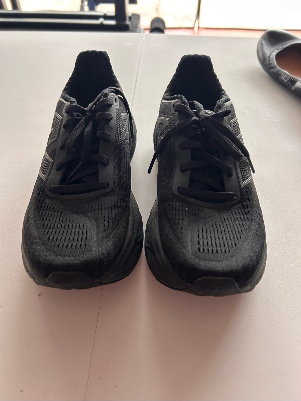 New Balance Black Womens Athletic Running Shoes